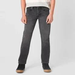Thereabouts Little & Big Kid Boys Adjustable Waist Stretch Fabric Slim Fit Jean