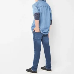 Thereabouts Little & Big Kid Boys Adjustable Waist Stretch Fabric Slim Fit Jean