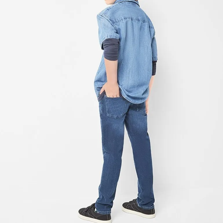 Thereabouts Little & Big Kid Boys Adjustable Waist Stretch Fabric Slim Fit Jean