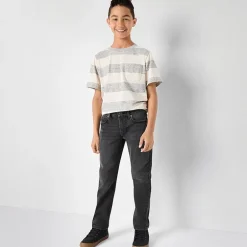 Thereabouts Little & Big Kid Boys Adjustable Waist Stretch Fabric Slim Fit Jean