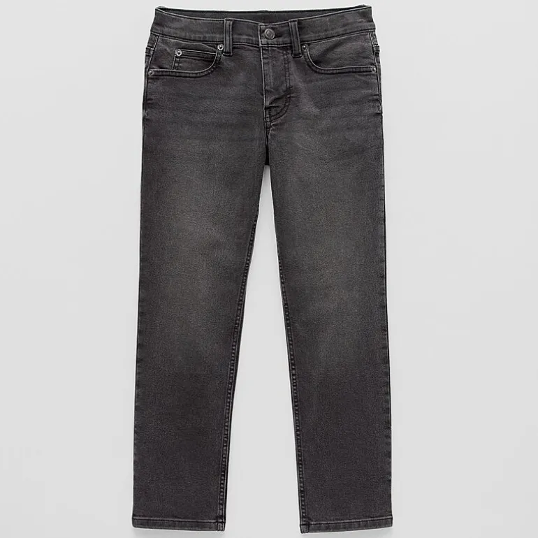 Thereabouts Little & Big Kid Boys Adjustable Waist Stretch Fabric Slim Fit Jean