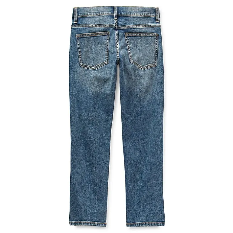 Thereabouts Little & Big Kid Boys Adjustable Waist Stretch Fabric Slim Fit Jean