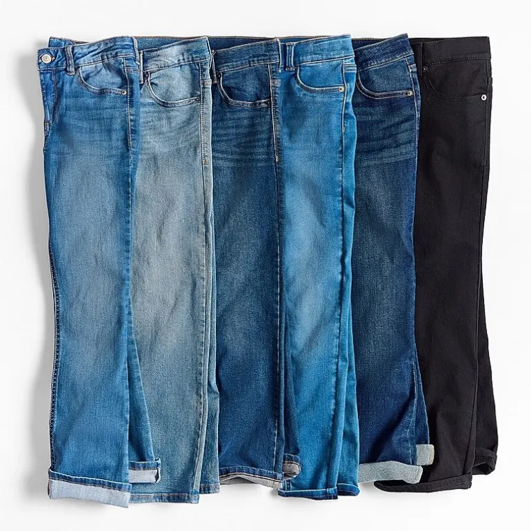 Thereabouts Little & Big Kid Boys Adjustable Waist Stretch Fabric Regular Fit Bootcut Jean