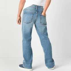 Thereabouts Little & Big Kid Boys Adjustable Waist Stretch Fabric Regular Fit Bootcut Jean