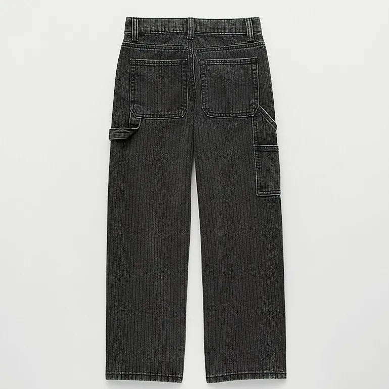 Thereabouts Little & Big Kid Boys Adjustable Waist Loose Fit Carpenter Jean