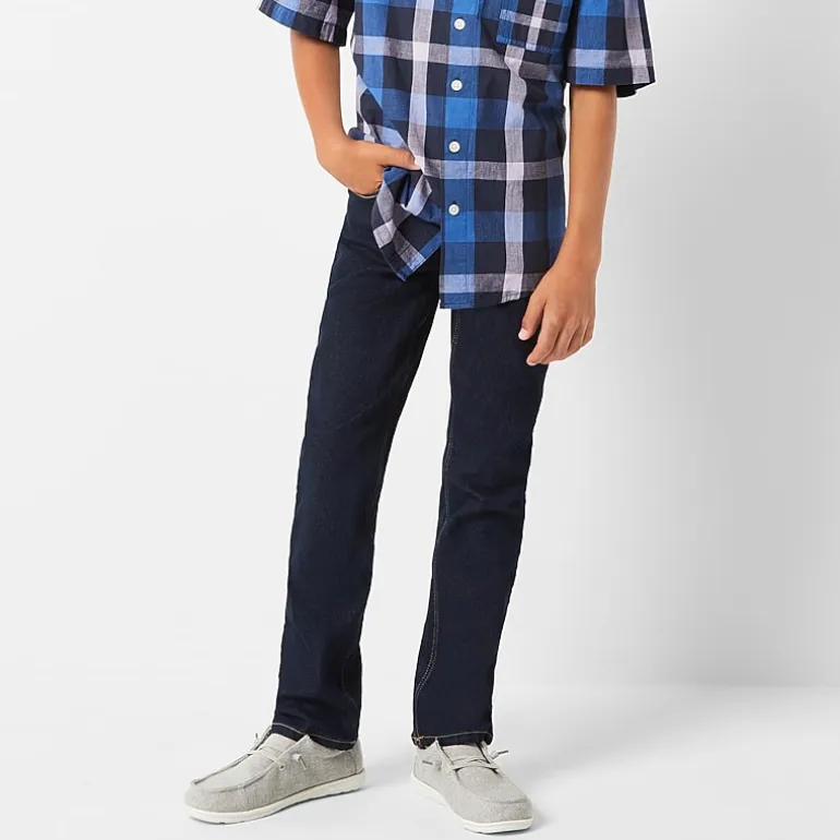 Thereabouts Little & Big Kid Boys Adjustable Waist Stretch Fabric Skinny Fit Denim Jean