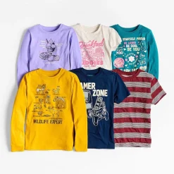 Thereabouts Little & Big Kid Boys Crew Neck Short Sleeve T-Shirt