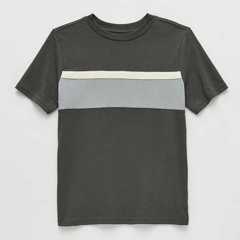 Thereabouts Little & Big Kid Boys Crew Neck Short Sleeve T-Shirt
