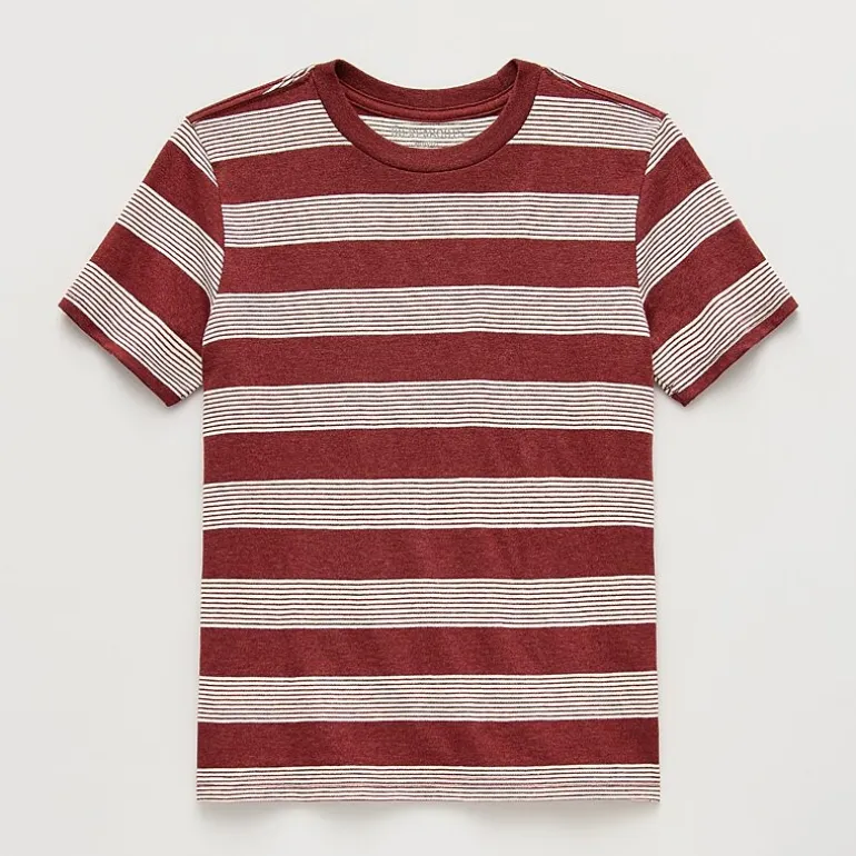 Thereabouts Little & Big Kid Boys Crew Neck Short Sleeve T-Shirt