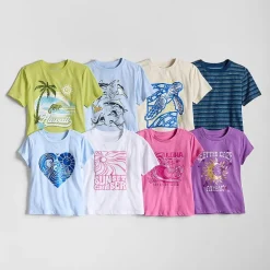 Thereabouts Little & Big Kid Boys Crew Neck Short Sleeve Regular Fit Graphic T-Shirt