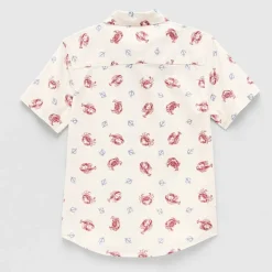 Thereabouts Little & Big Kid Boys Short Sleeve Regular Fit Button-Down Shirt