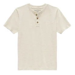 Thereabouts Little & Big Kid Boys Short Sleeve Regular Fit Henley Shirt
