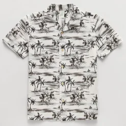 Thereabouts Little & Big Kid Boys Short Sleeve Regular Fit Button-Down Shirt