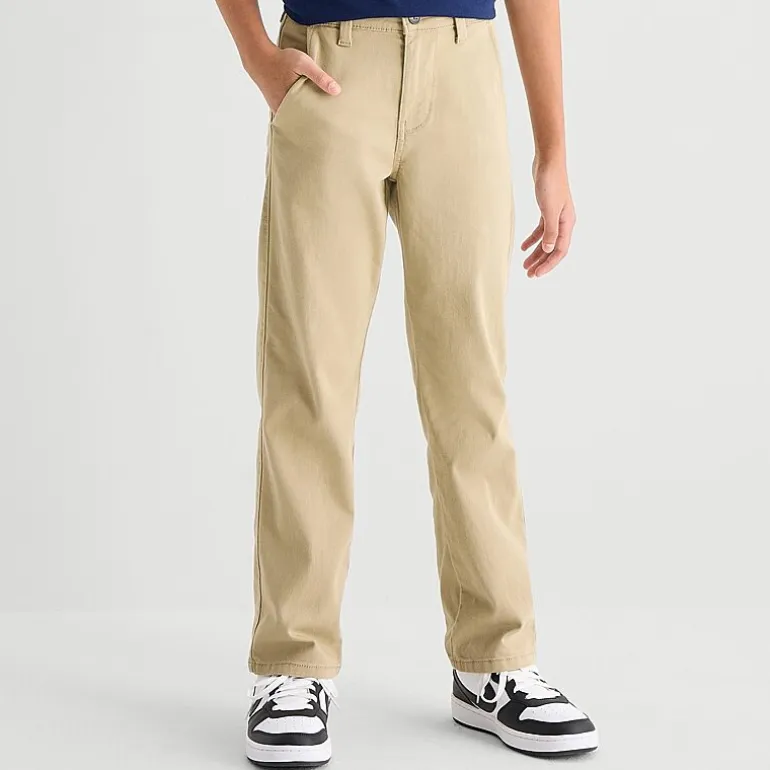 Thereabouts Little & Big Kid Boys Straight Regular Fit Flat Front Pant