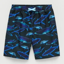 Thereabouts Little & Big Kid Boys Drawstring Waist Animal Board Shorts