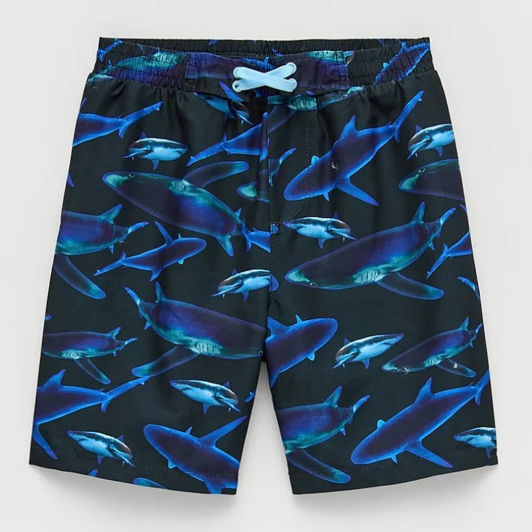 Thereabouts Little & Big Kid Boys Drawstring Waist Animal Board Shorts