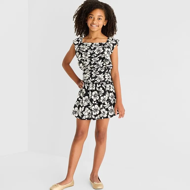 Thereabouts Little & Big Kid Girls High Rise Micro Skort