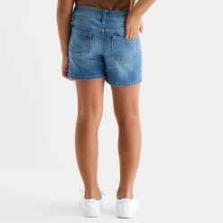 Thereabouts Little & Big Kid Girls Adjustable Waist Denim Short