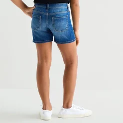 Thereabouts Little & Big Kid Girls Adjustable Waist Denim Short