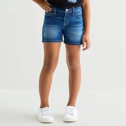 Thereabouts Little & Big Kid Girls Adjustable Waist Denim Short