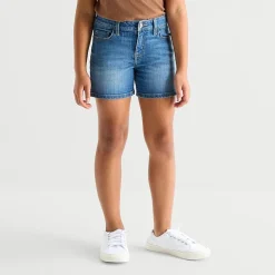 Thereabouts Little & Big Kid Girls Adjustable Waist Denim Short