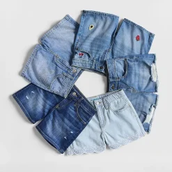 Thereabouts Little & Big Kid Girls Adjustable Waist Denim Short