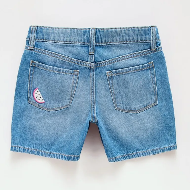 Thereabouts Little & Big Kid Girls Adjustable Waist Denim Short