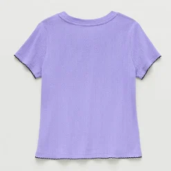 Thereabouts Little & Big Kid Girls Crew Neck Short Sleeve T-Shirt
