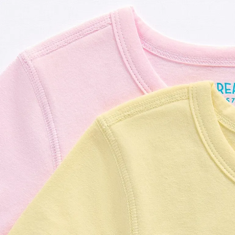 Thereabouts Little & Big Kid Girls Crew Neck Short Sleeve Adaptive 2-pc. Bodysuit