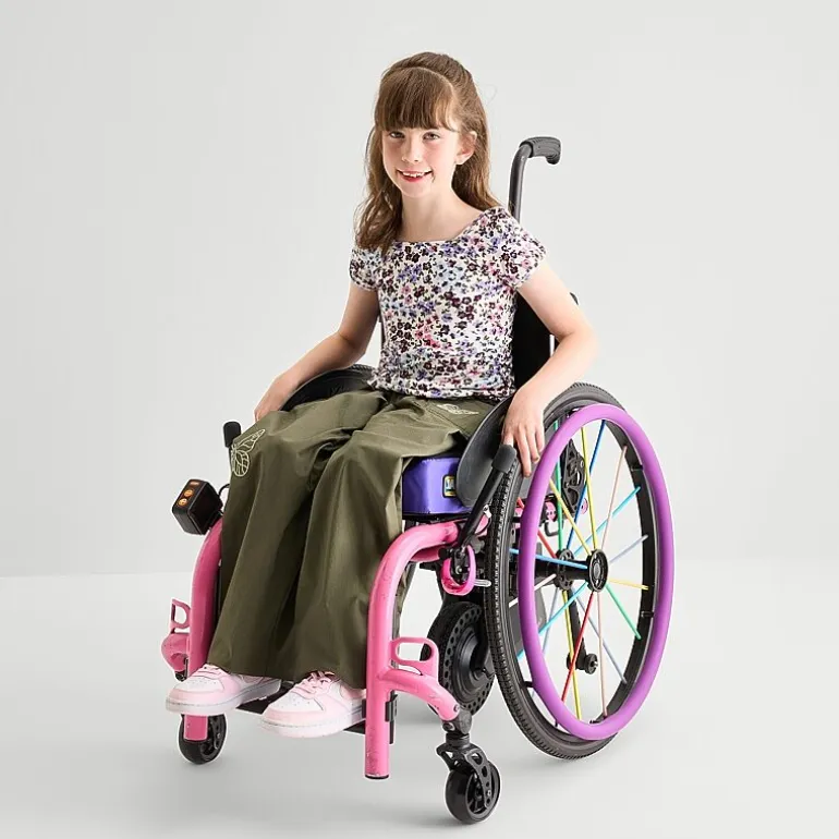 Thereabouts Little & Big Kid Girls Adaptive Seated Wear Mid Rise Straight Regular Fit Pull-On Pant