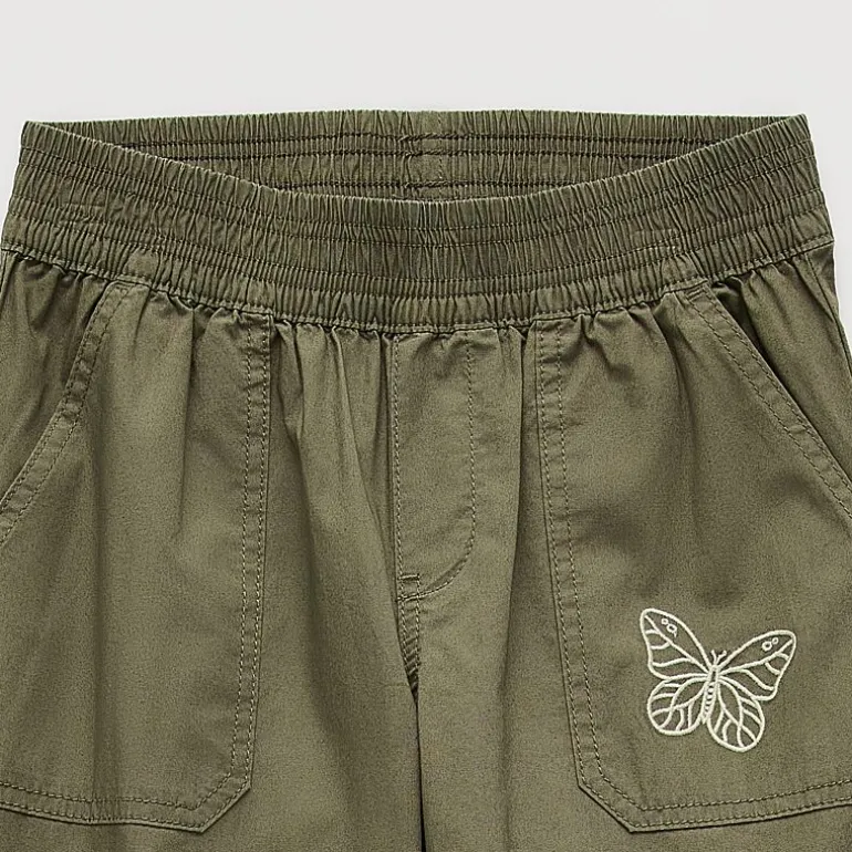 Thereabouts Little & Big Kid Girls Adaptive Seated Wear Mid Rise Straight Regular Fit Pull-On Pant