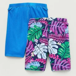 Thereabouts Little & Big Kid Girls 6" Adaptive Easy-on + Easy-off Seated Wear 2-pc. Bike Short