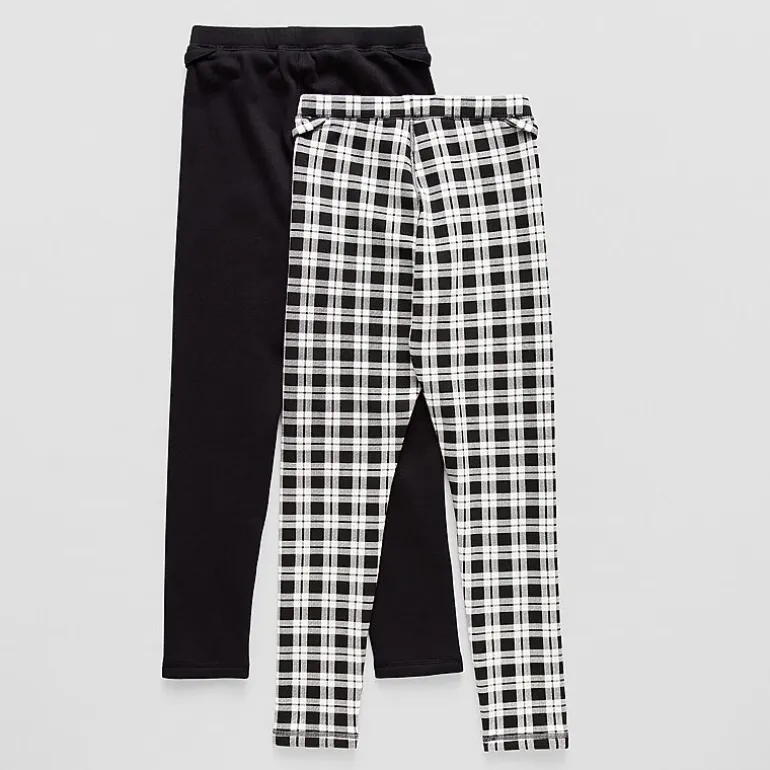 Thereabouts Little & Big Kid Girls Seated Wear Fleece 2-pc. Full Length Leggings