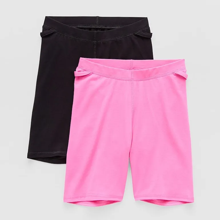 Thereabouts Little & Big Kid Girls 6" Adaptive Seated Wear Bike Short