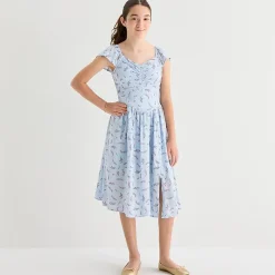 Thereabouts Little & Big Kid Girls Short Sleeve A-Line Dress