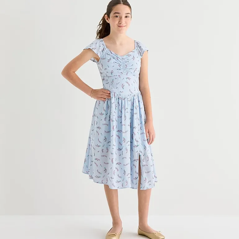 Thereabouts Little & Big Kid Girls Short Sleeve A-Line Dress