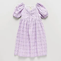 Thereabouts Little & Big Kid Girls Short Sleeve Puffed Empire Waist Dress
