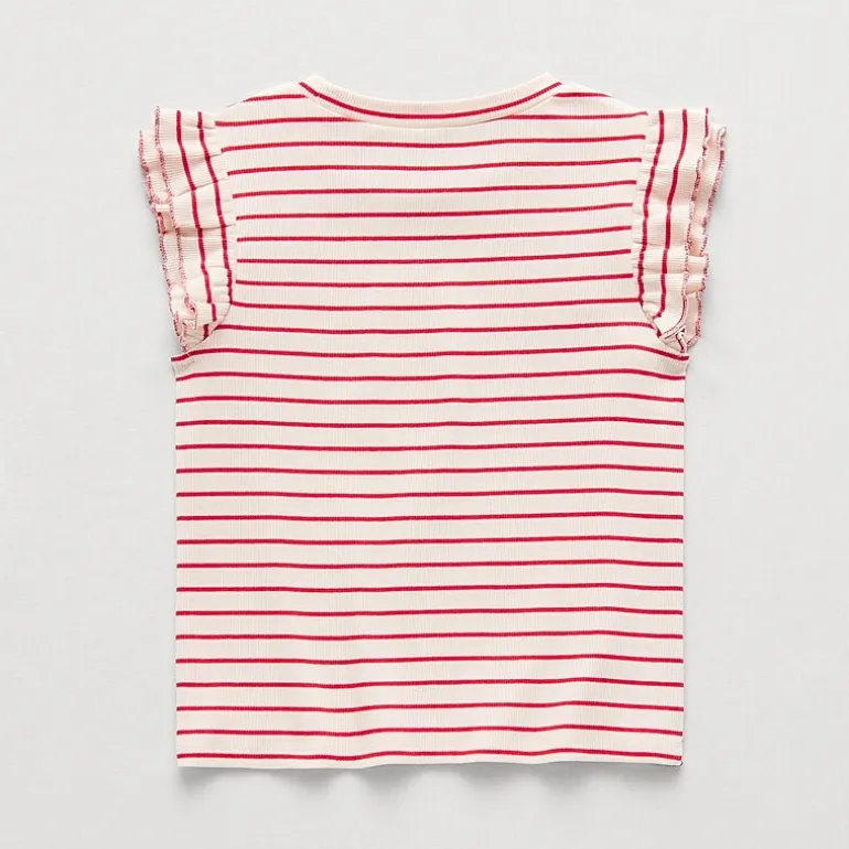 Thereabouts Little & Big Kid Girls Round Neck Short Sleeve T-Shirt