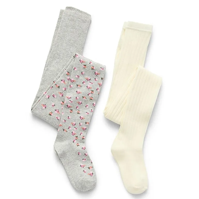 Thereabouts Little & Big Kid Girls Sweater 2-pc. Floral Tights