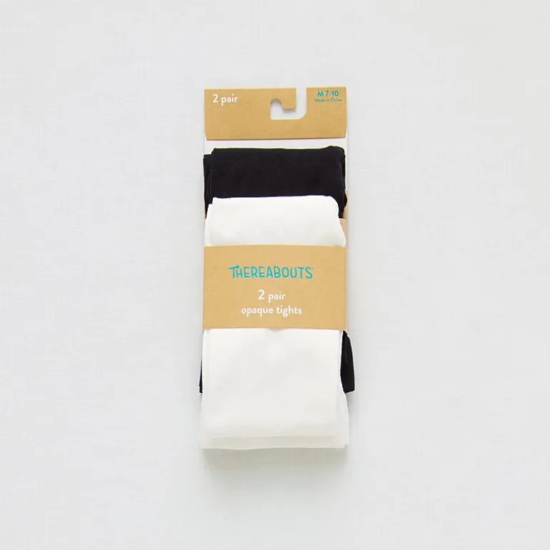 Thereabouts Little & Big Kid Girls 2-pc. Tights