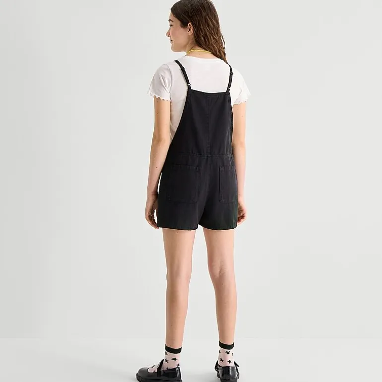 Thereabouts Little & Big Kid Girls Square Neck Sleeveless Romper Set