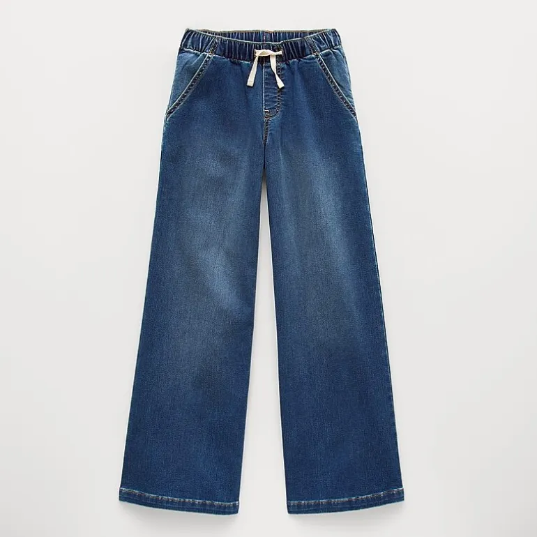 Thereabouts Little & Big Kid Girls Stretch Fabric Loose Fit Jean