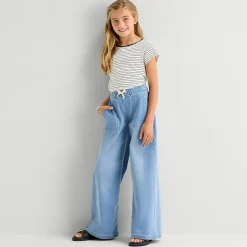 Thereabouts Little & Big Kid Girls Stretch Fabric Loose Fit Jean