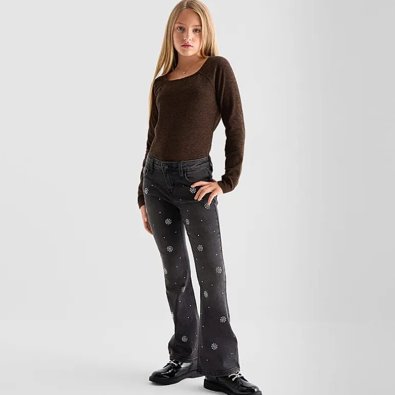 Thereabouts Little & Big Kid Girls Flare Leg Jean