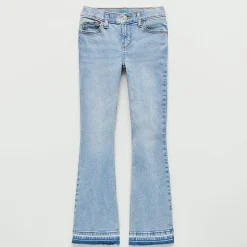 Thereabouts Little & Big Kid Girls Adjustable Waist Low Rise Flare Leg Jean