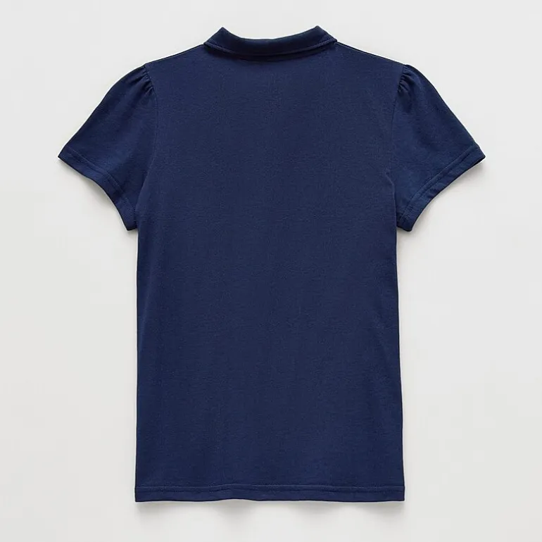 Thereabouts Little & Big Kid Girls Short Sleeve Regular Fit Polo Shirt