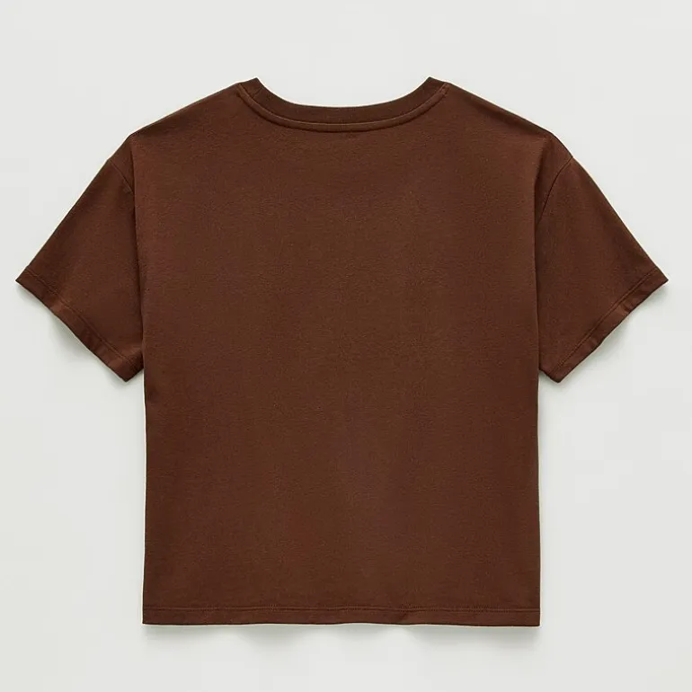 Thereabouts Little & Big Kid Girls Crew Neck Short Sleeve Boxy Fit Graphic T-Shirt