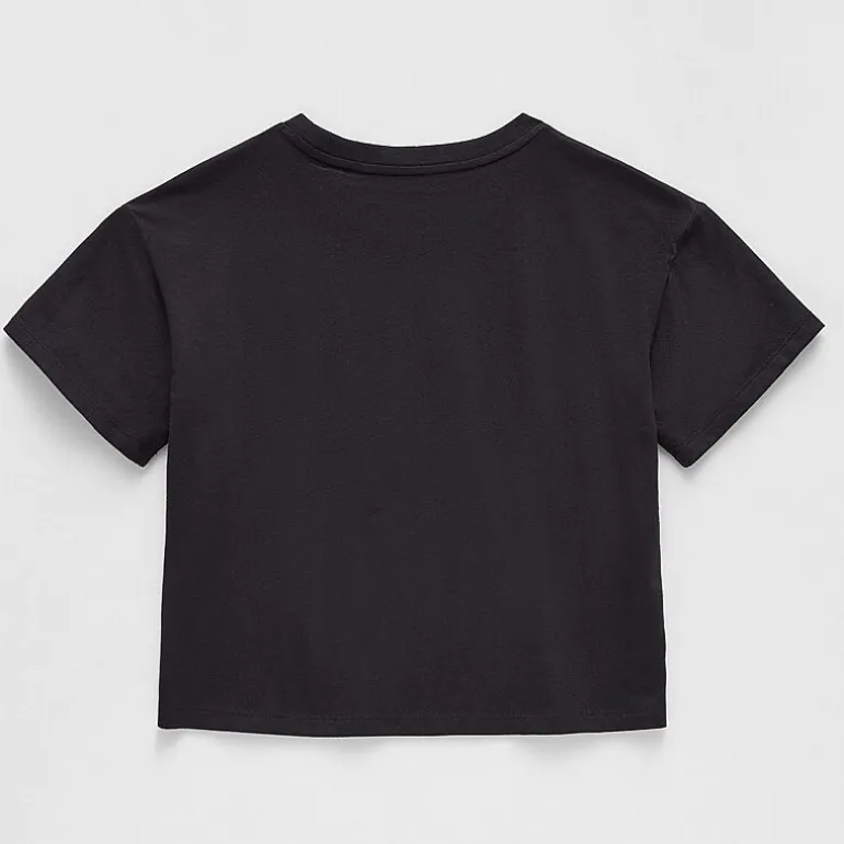 Thereabouts Little & Big Kid Girls Crew Neck Short Sleeve Boxy Fit Graphic T-Shirt