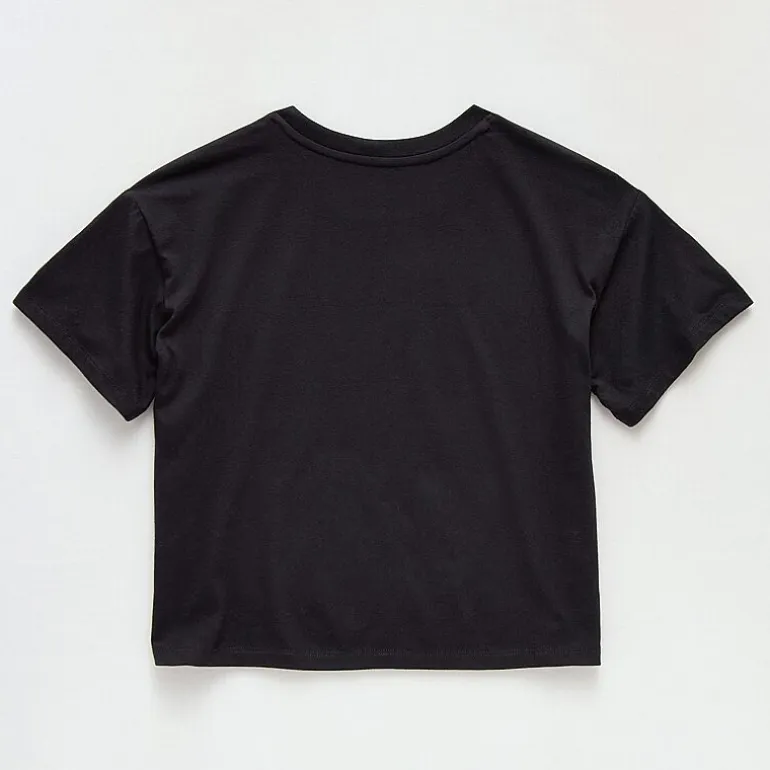 Thereabouts Little & Big Kid Girls Crew Neck Short Sleeve Boxy Fit Graphic T-Shirt