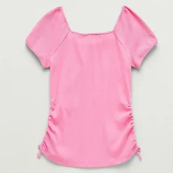 Thereabouts Little & Big Kid Girls Square Neck Short Sleeve T-Shirt